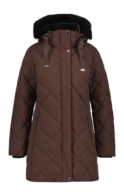 Jas Luhta Women Haukkala Dark Brown Regular Fit
