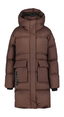 Jas Luhta Women Inari Dark Brown Loose fit