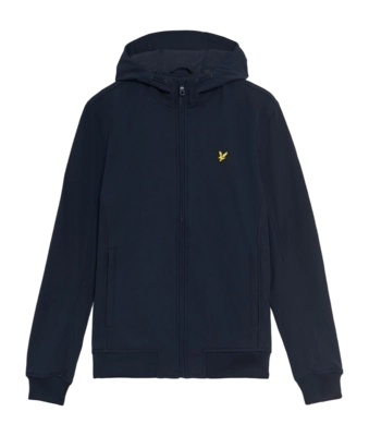 Jas Lyle & Scott Men Fleece Back Softshell Dark Navy