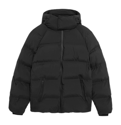 Jas Lyle & Scott Men Welded Puffer Jet Black