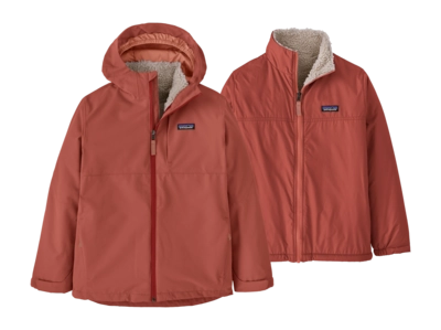 Jas Patagonia Kids 4-in-1 Everyday Jacket Potters Red