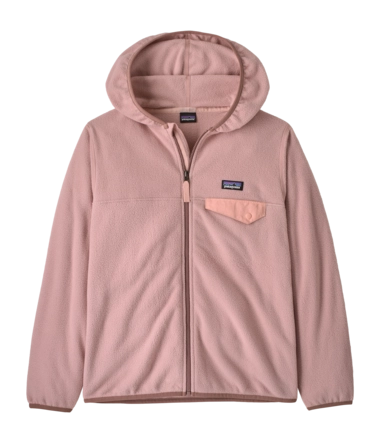 Jas Patagonia Kids Micro D Snap-T Jkt Fuzzy Mauve Regular Fit