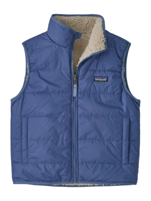 Jas Patagonia Kids Reversible Ready Freddy Vest Current Blue