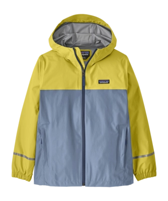 Jas Patagonia Kids Torrentshell 3L Rain Jacket Nearly Green