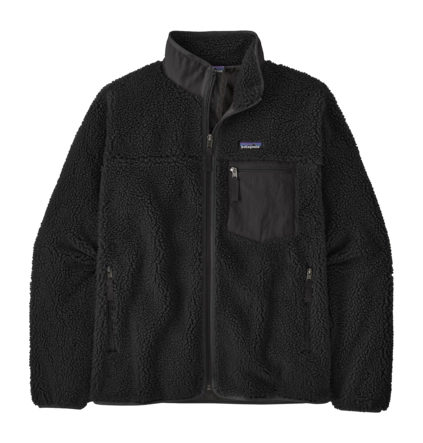 Jas Patagonia Men Classic Retro-X Jkt Black Regular Fit