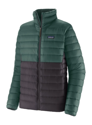 Jas Patagonia Men Down Sweater Cascade Green w/Black