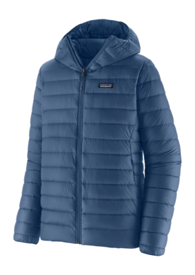 Jas Patagonia Men Down Sweater Hoody Clement Blue