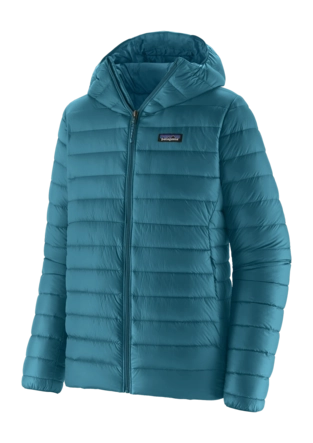 Jas Patagonia Men Down Sweater Hoody Glacial Blue 420 g