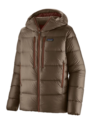 Jas Patagonia Men Fitz Roy Down Hoody Marlow Brown