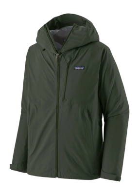 Jas Patagonia Men Granite Crest Rain Jacket Old Growth Green