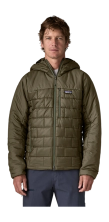 Jas Patagonia Men Hi-Loft Nano Puff Hoody Basin Green Regular Fit