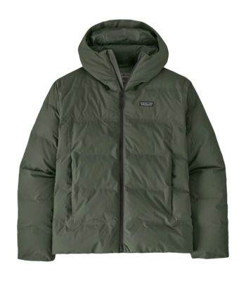 Jas Patagonia Men Jackson Glacier Jacket Old Growth Green