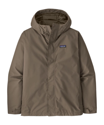 Jas Patagonia Men Jackson Glacier Rain Jacket Marlow Brown
