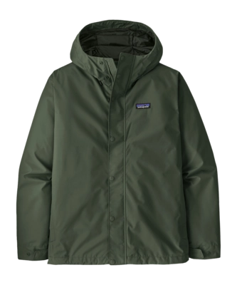 Jas Patagonia Men Jackson Glacier Rain Jacket Old Growth Green