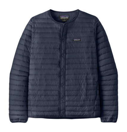 Jas Patagonia Men LW Down Sweater Cardigan New Navy 286 g