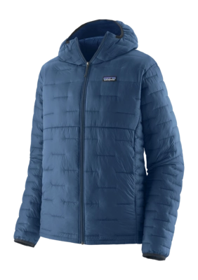 Jas Patagonia Men Micro Puff Hoody Clement Blue