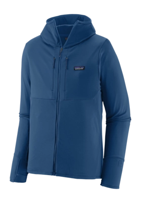 Jas Patagonia Men R1 Thermal Full-Zip Hoody Clement Blue