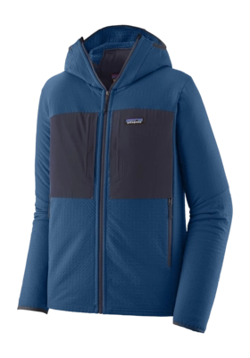 Jas Patagonia Men R2 TechFace Hoody Clement Blue