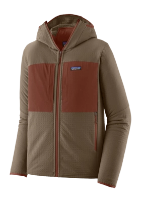 Jas Patagonia Men R2 TechFace Hoody Marlow Brown