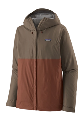Jas Patagonia Men Torrentshell 3L Rain Jacket Marlow Brown