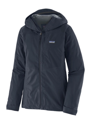 Jas Patagonia Women Boulder Fork Rain Jacket Smolder Blue