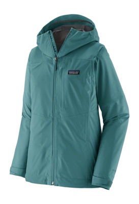 Jas Patagonia Women Boulder Fork Rain Jacket Wetland Blue