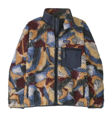Jas Patagonia Women Classic Retro-X Jkt Smudge: Smolder Blue Regular Fit