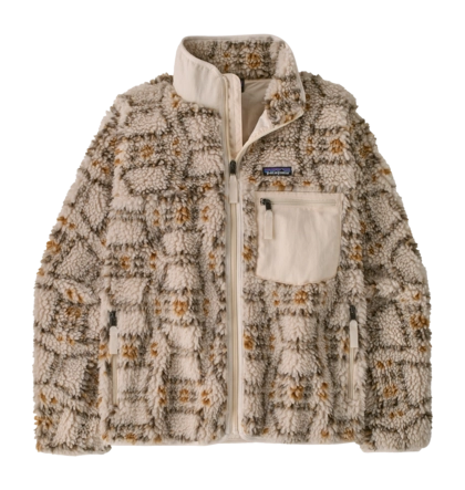 Jas Patagonia Women Classic Retro-X Jkt Snowshoe Hare: Natural Regular Fit