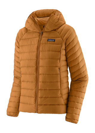 Jas Patagonia Women Down Sweater Hoody Cinnamon Brown 343 g