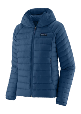 Jas Patagonia Women Down Sweater Hoody Clement Blue