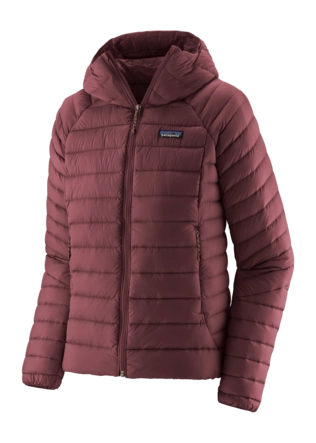 Jas Patagonia Women Down Sweater Hoody Dark Ruby 343 g