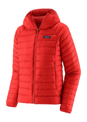 Jas Patagonia Women Down Sweater Hoody Sizzle Red