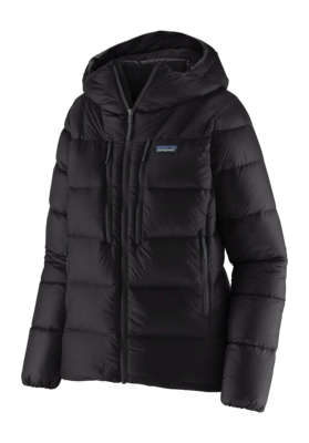 Jas Patagonia Women Fitz Roy Down Hoody Black