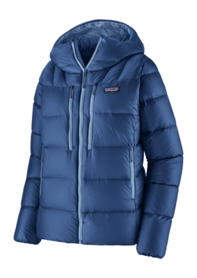 Jas Patagonia Women Fitz Roy Down Hoody Clement Blue