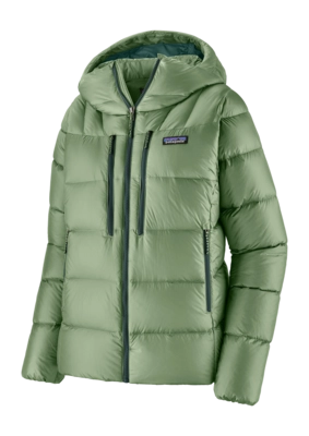Jas Patagonia Women Fitz Roy Down Hoody Ellwood Green