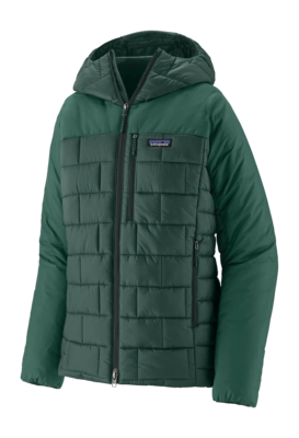 Jas Patagonia Women Hi-Loft Nano Puff Hoody Cascade Green