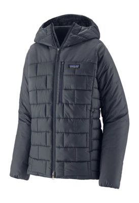 Jas Patagonia Women Hi-Loft Nano Puff Hoody Smolder Blue