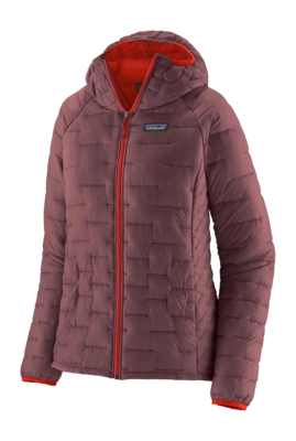 Jas Patagonia Women Micro Puff Hoody Dark Ruby