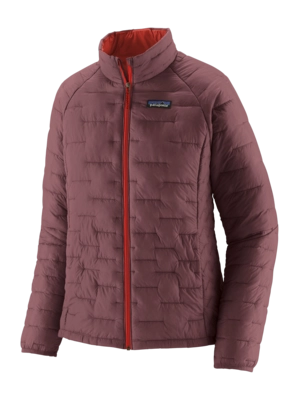 Jas Patagonia Women Micro Puff Jacket Dark Ruby