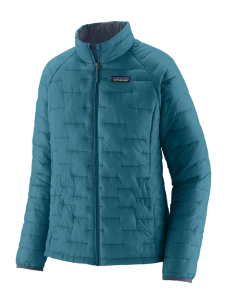 Jas Patagonia Women Micro Puff Jkt Glacial Blue Regular Fit