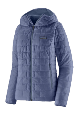 Jas Patagonia Women Nano Puff Hoody Current Blue 2025