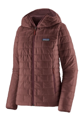 Jas Patagonia Women Nano Puff Hoody Dark Ruby