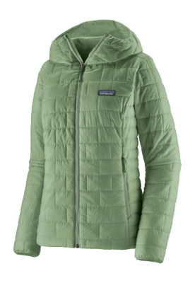 Jas Patagonia Women Nano Puff Hoody Ellwood Green