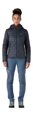 Jas Patagonia Women Nano Puff Hoody Smolder Blue