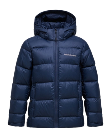 Jas Peak Performance Kids Frost Down Puffer Blue Shadow Regular Fit