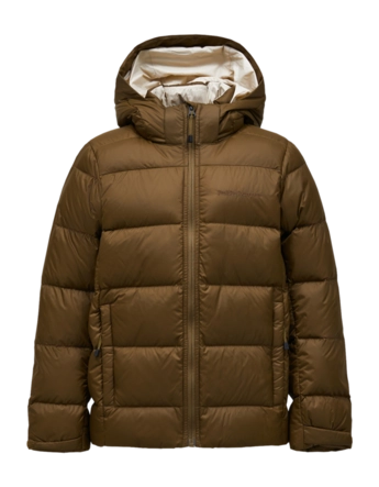 Jas Peak Performance Kids Frost Down Puffer Meadow Moss/Sand Fog Regular Fit