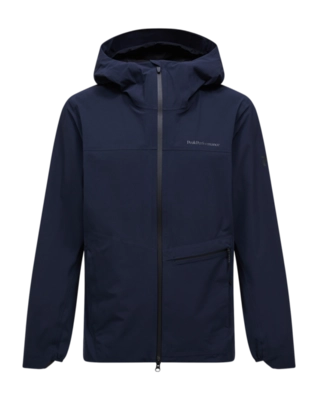 Jas Peak Performance Men Commuter HIPE 3L Shell Jacket Salute Blue Regular Fit
