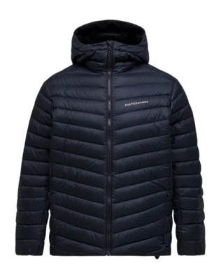 Jas Peak Performance Men Frost Down Hood Jacket Black Regular fit