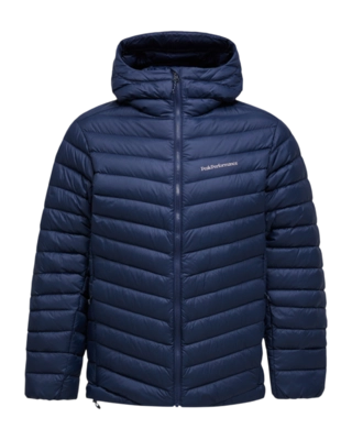 Jas Peak Performance Men Frost Down Blue Shadow Hood Jacket Normale pasvorm