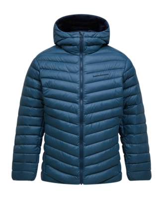Jas Peak Performance Men Frost Down Hood Jacket Mountain Lake Regular Fit